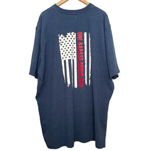 Carhartt‎ Original Fit T-Shirt Size 2XL Tall Blue Pocket Dads